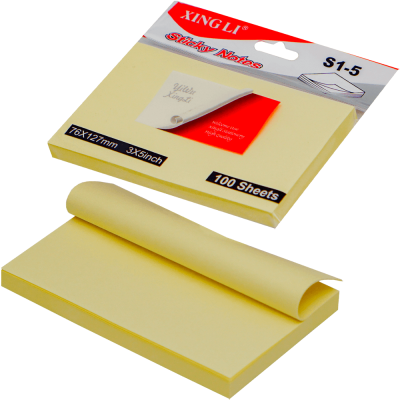 Notes autoadeziv 76x127 mm, color, 100 file/set